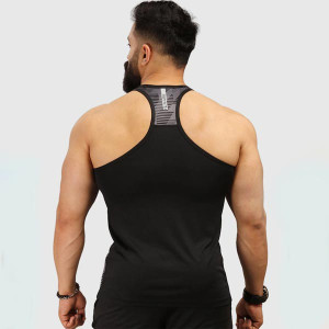 Men Grey Printed Slim-Fit Innerwear Vests